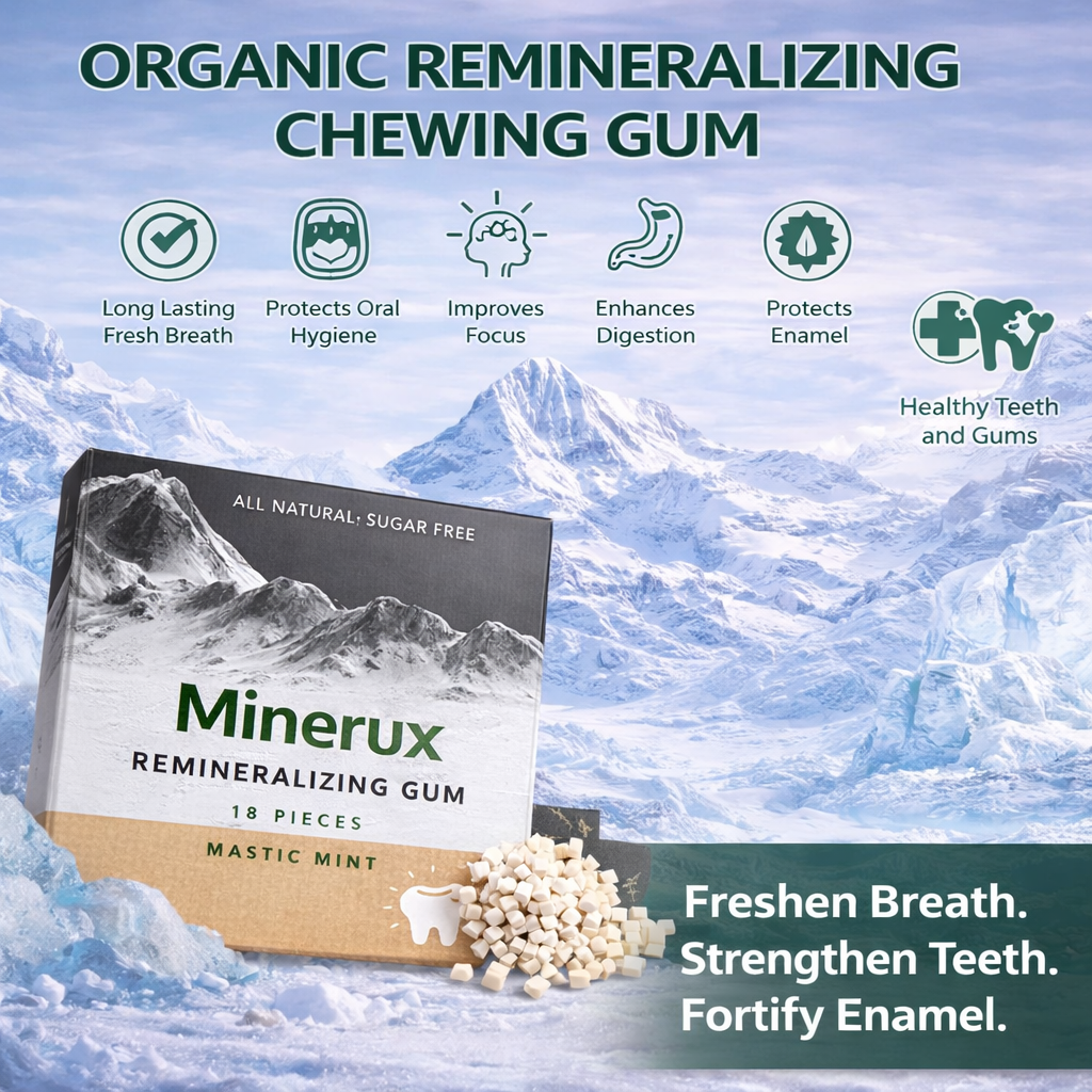 Minerux Health Remineralizing Chewing Gum