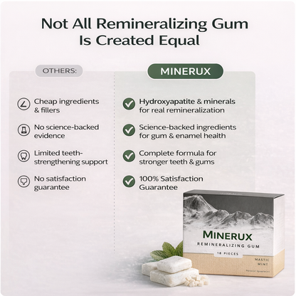 Minerux Health Remineralizing Chewing Gum
